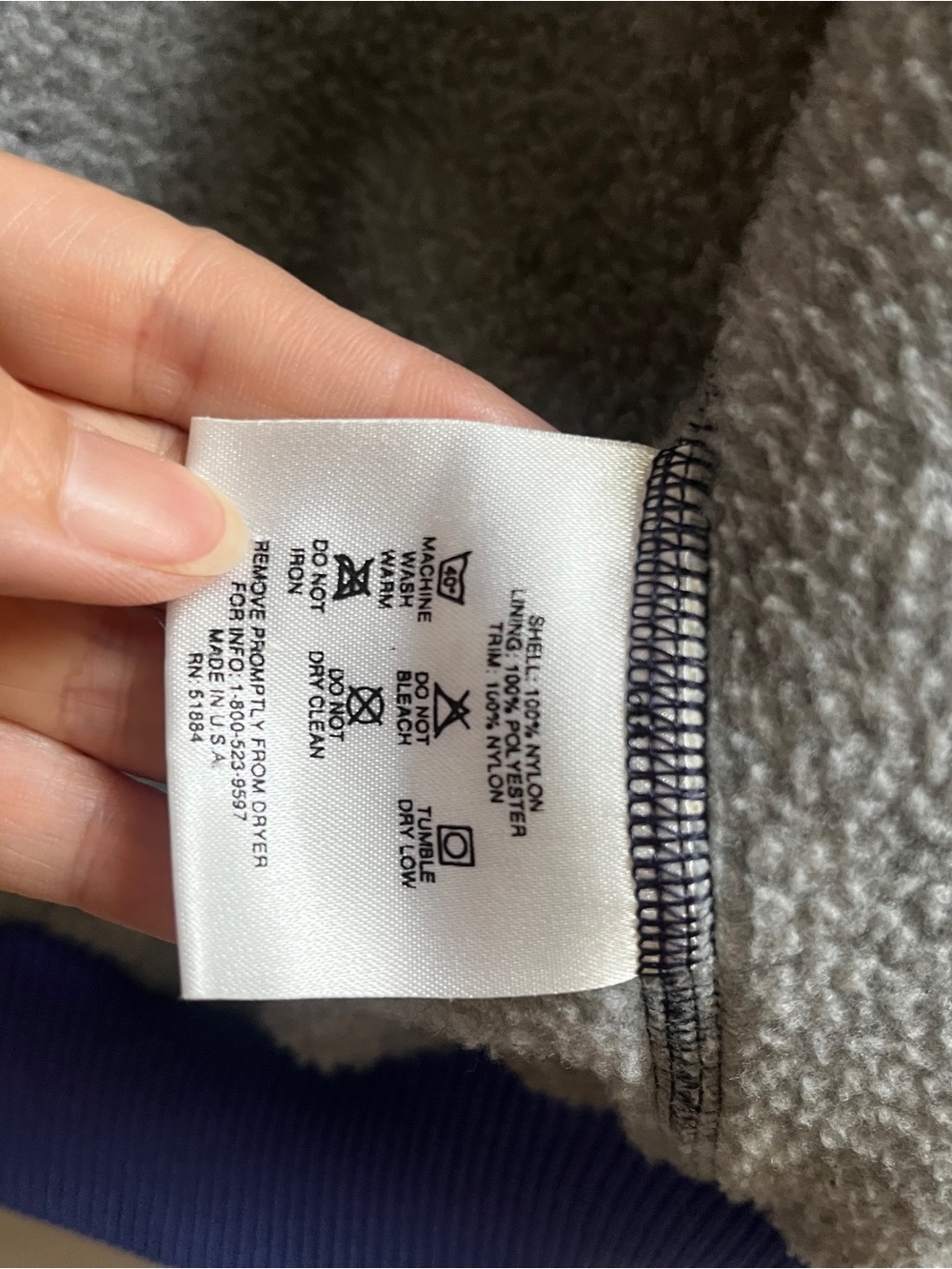 Patagonia Vintage Fleece Lined Bomber Jacket Size S - Picture 10 of 11